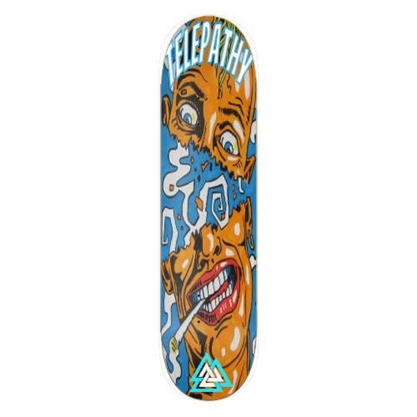 Telepathy Skateboards "Split Personality" Skate Deck