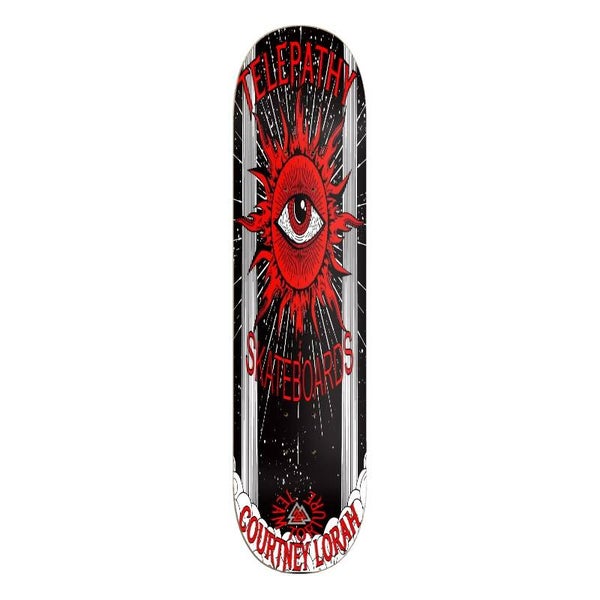 Telepathy Skateboards "Blind Sun" Team Torture Skate Deck