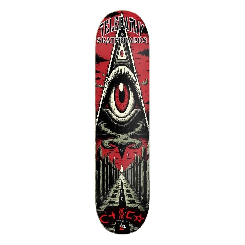 Telepathy Skateboards "Eye of the Storm" Skate Deck