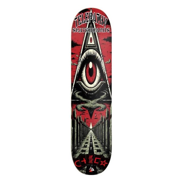 Telepathy Skateboards "Eye of the Storm" Skate Deck