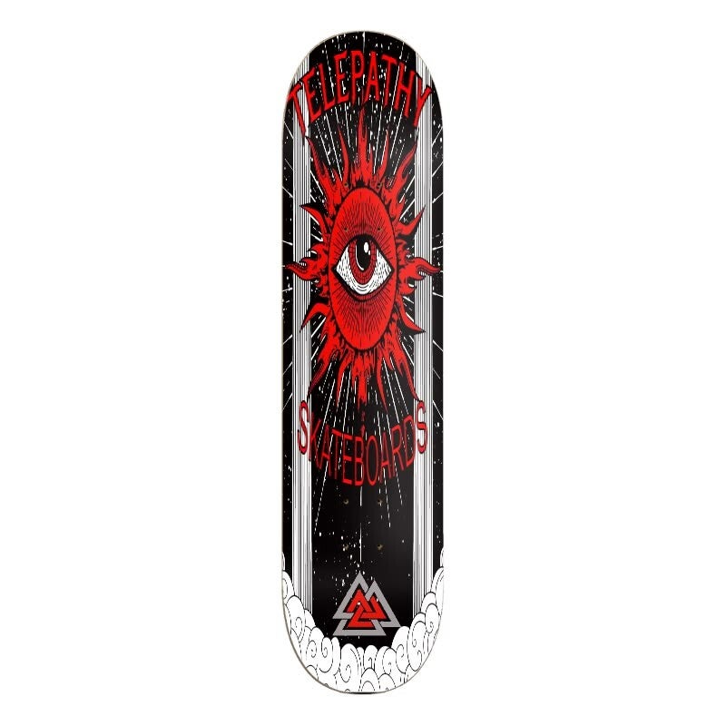 Telepathy Skateboards "Blind Sun" Skate Deck