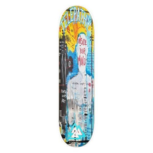 Telepathy Skateboards "Inside Your Mind" Skate Deck