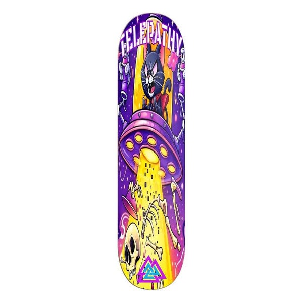 Telepathy Skateboards "Meow Mix" Skate Deck