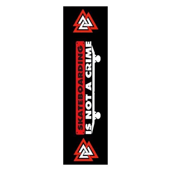 Telepathy "Skate Boarding Is Not A Crime" Grip Tape