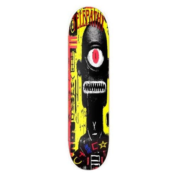Telepathy Skateboards "Black Eyed" Skate Deck