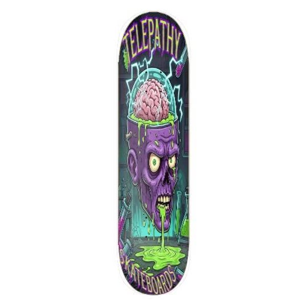 Telepathy Skateboards "Brain Toxins" Skate Deck