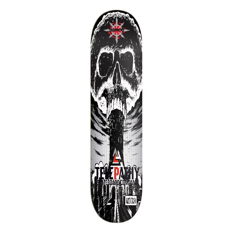 Telepathy Skateboards "The End" Skate Deck