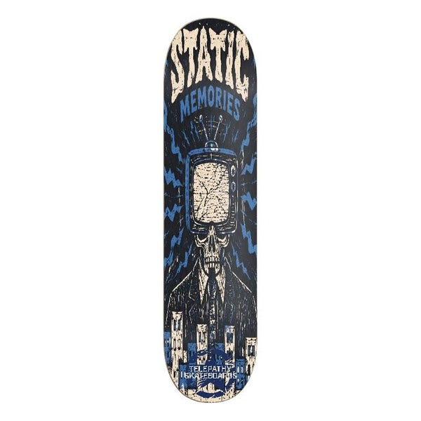 Telepathy Skateboards "Static Memories" Skate Deck