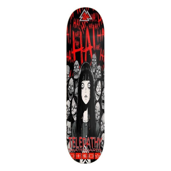 Telepathy Skateboards "LOL Girl!" Skate Deck