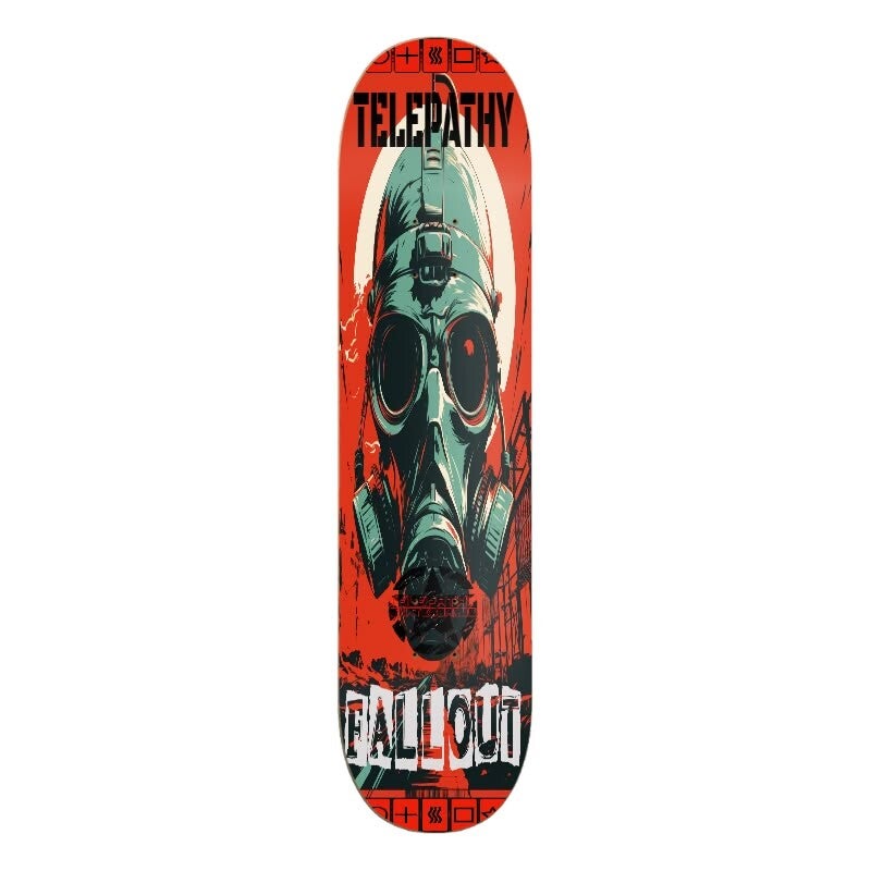 Telepathy Skateboards "Fallout" Skate Deck