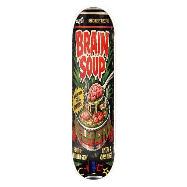 Telepathy Skateboards "Brain Soup" Skate Deck