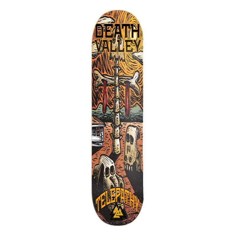 Telepathy Skateboards "Death Valley" Skate Deck