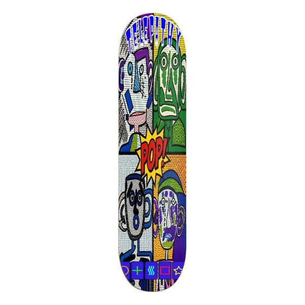 Telepathy Skateboards "Races" Skate Deck