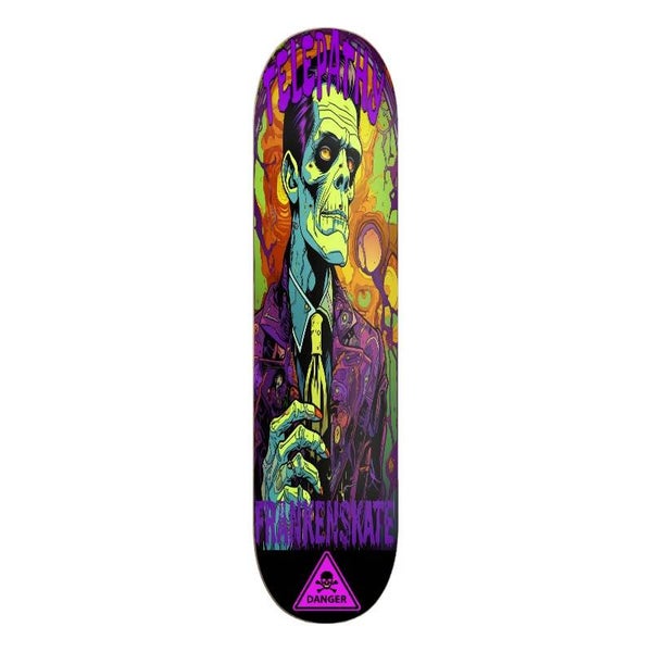 Telepathy Skateboards "Frankenskate" Skate Deck