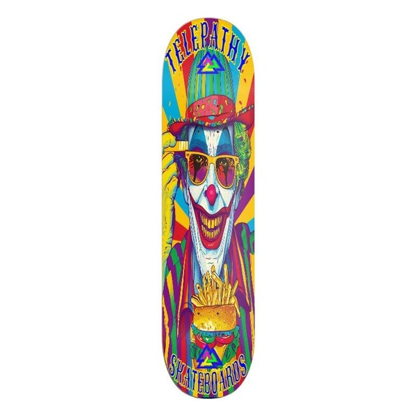 Telepathy Skateboards "McNasty" Skate Deck