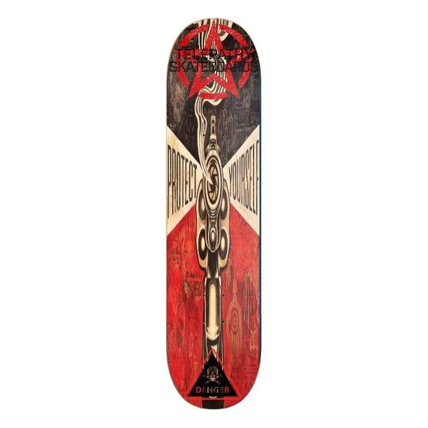 Telepathy Skateboards "Protect Yourself" Skate Deck