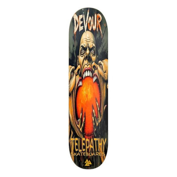 Telepathy Skateboards "Devour" Skate Deck