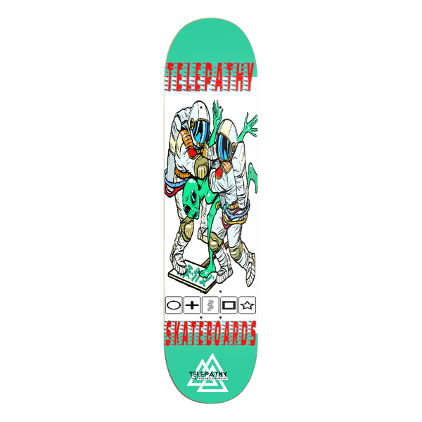 Telepathy Skateboards "Alien Brutality" Skate Deck