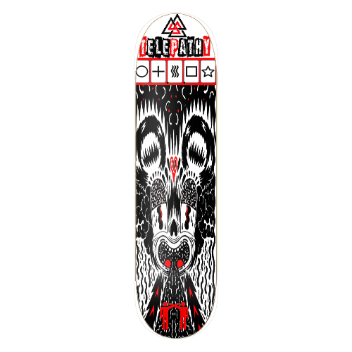 Telepathy Skateboards "Bad Mouse" Skate Deck