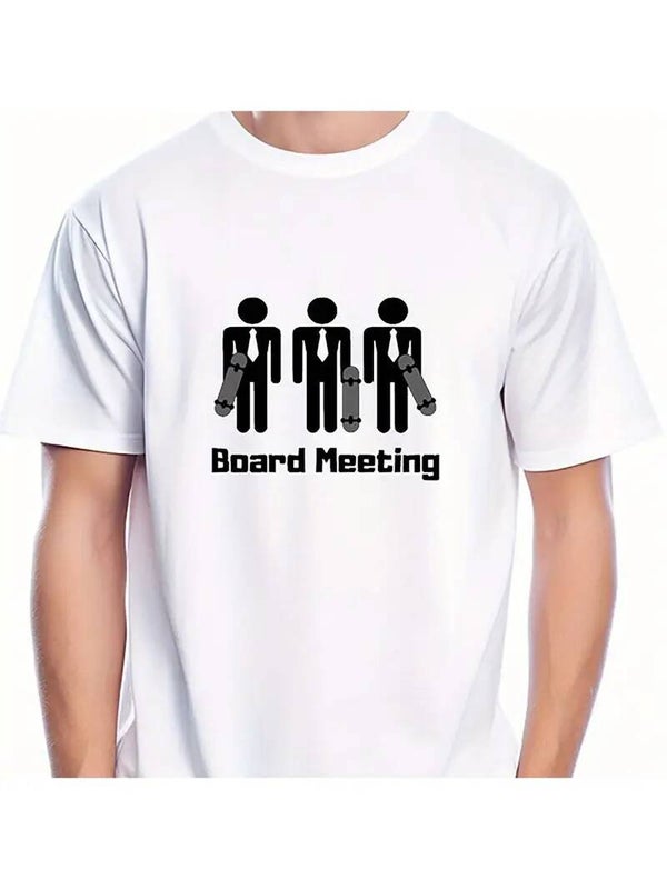 Board Meeting Skateboard T-Shirt