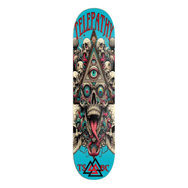 Telepathy Skateboards "Cult Master" Skate Deck