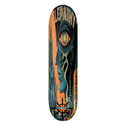 Telepathy Skateboards "Cyber Soldier" Skate Deck