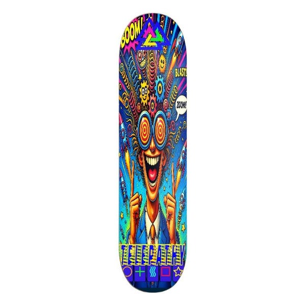 Telepathy Skateboards "The Works" Skate Deck
