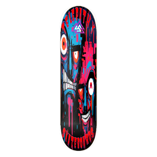 Telepathy Skateboards "Evil Twin's" Skate Deck