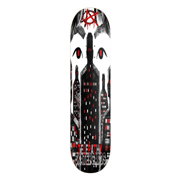 Telepathy Skateboards "City Life" Skate Deck