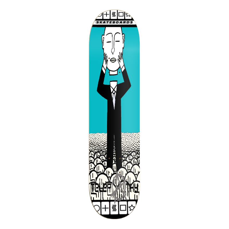 Telepathy Skateboards "Head Change" Skate Deck