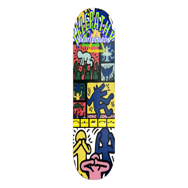 Telepathy Skateboards "Hear No Evil" Skate Deck