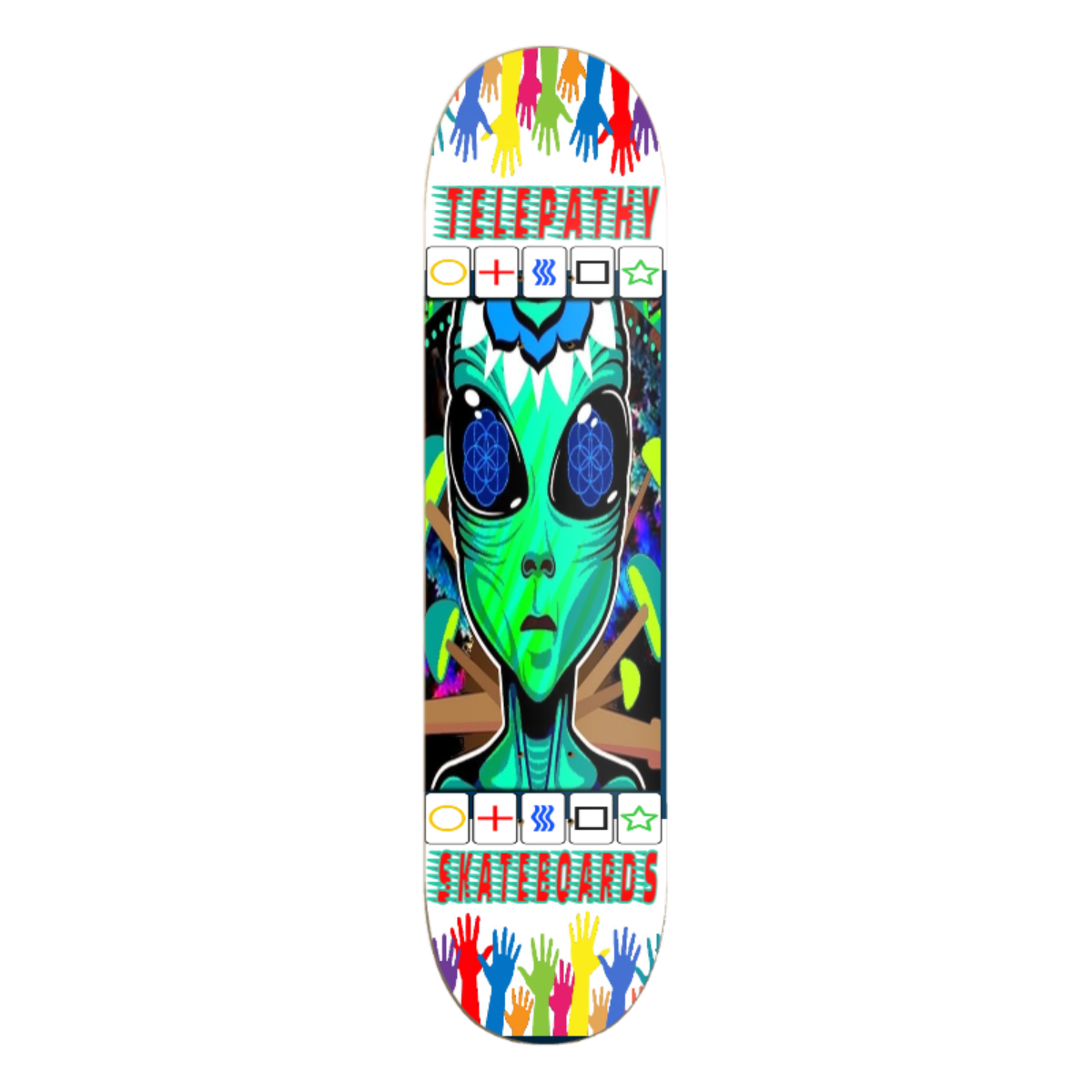 Telepathy Skateboards "Alien" Skate Deck