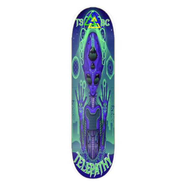 Telepathy Skateboards "Mr. Mentality" Skate Deck