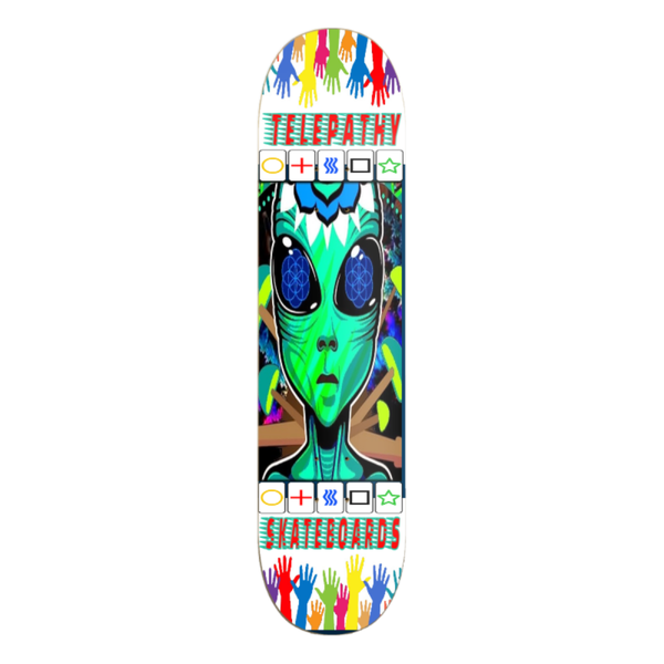 Telepathy Skateboards "Alien" Skate Deck