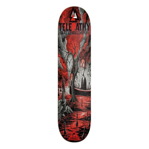 Telepathy Skateboards "The Countdown" Skate Deck