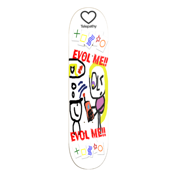 Telepathy Skateboards "Evol Me" Skate Deck