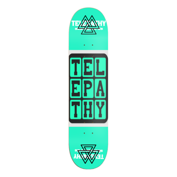 Telepathy Skateboards Branded Skate Deck