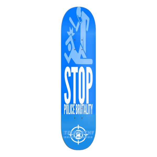 Telepathy Skateboards "Police Brutality" Skate Deck