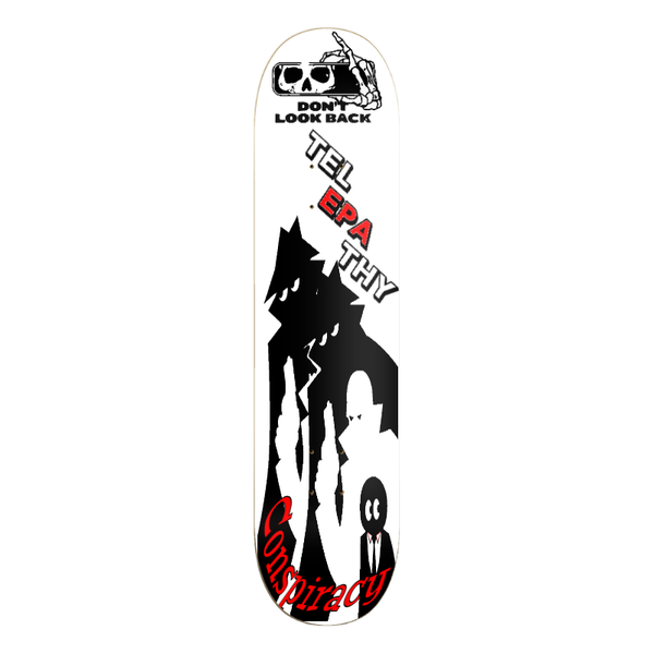 Telepathy Skateboards "Conspiracy" Skate Deck