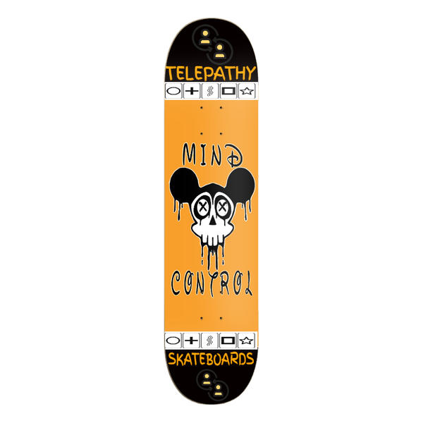 Telepathy Skateboards "Mind Control" Skate Deck