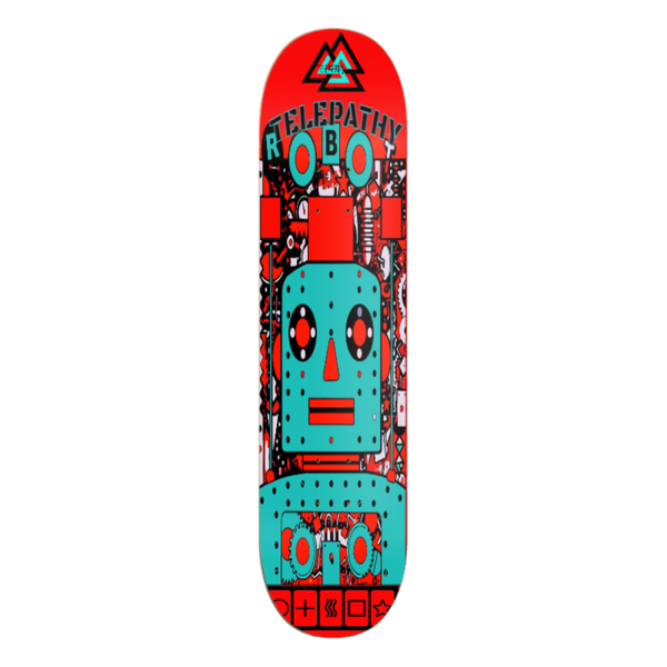 Telepathy Skateboards "Roboto" Skate Deck