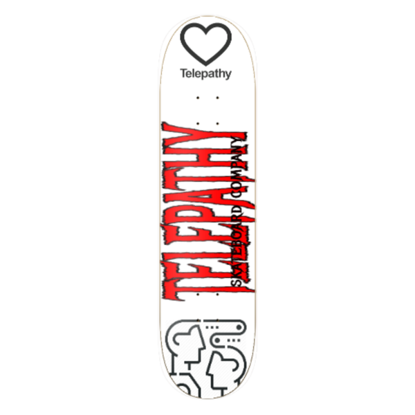Telepathy Skateboards "Brand I" Skate Deck