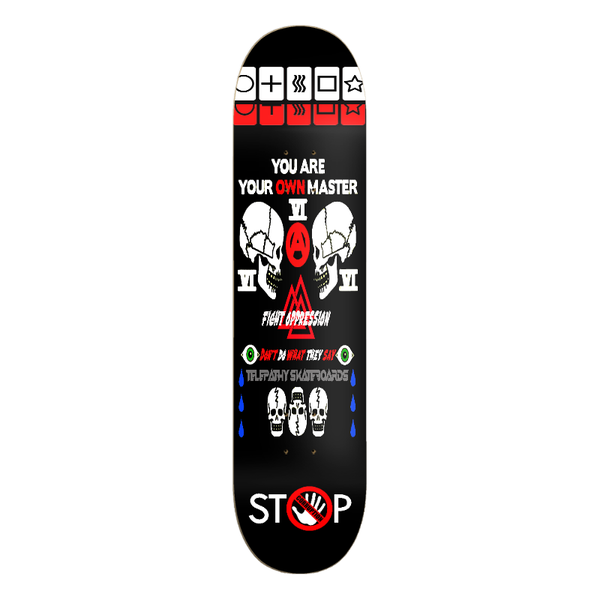 Telepathy Skateboards "Oppression" Skate Deck