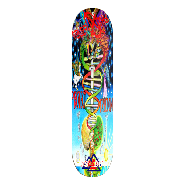 Telepathy Skateboards "Protect Freedom" Skate Deck