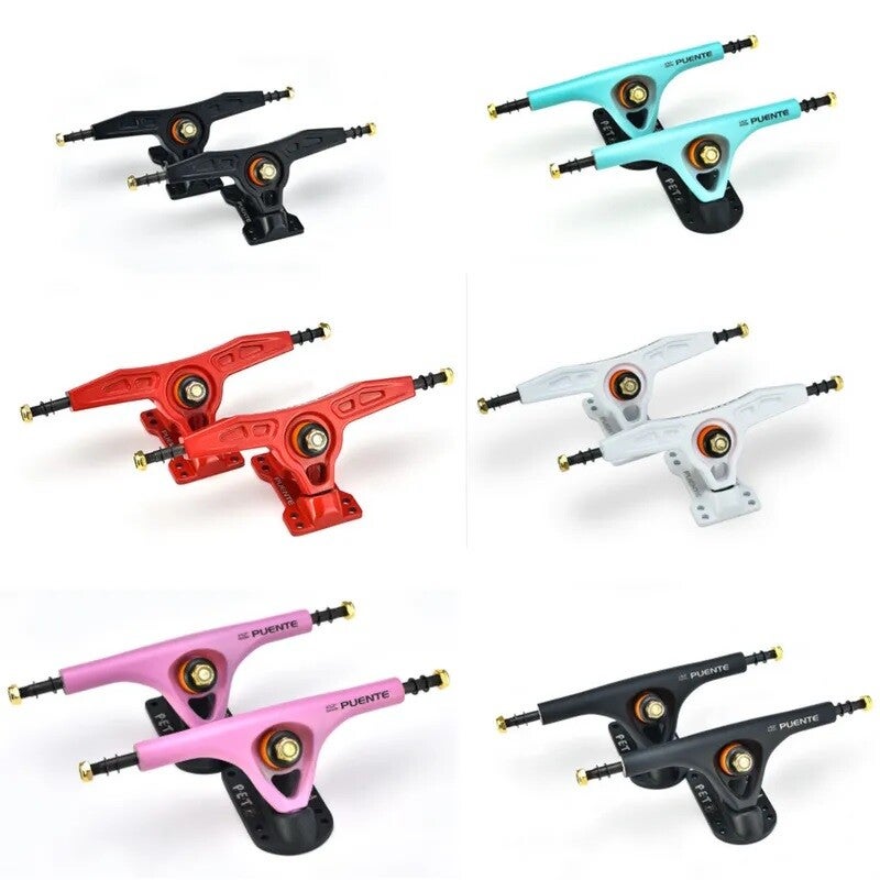 Puente Colorful Longboard Skate Trucks