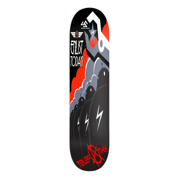Telepathy Skateboards "Robo Army" Skate Deck