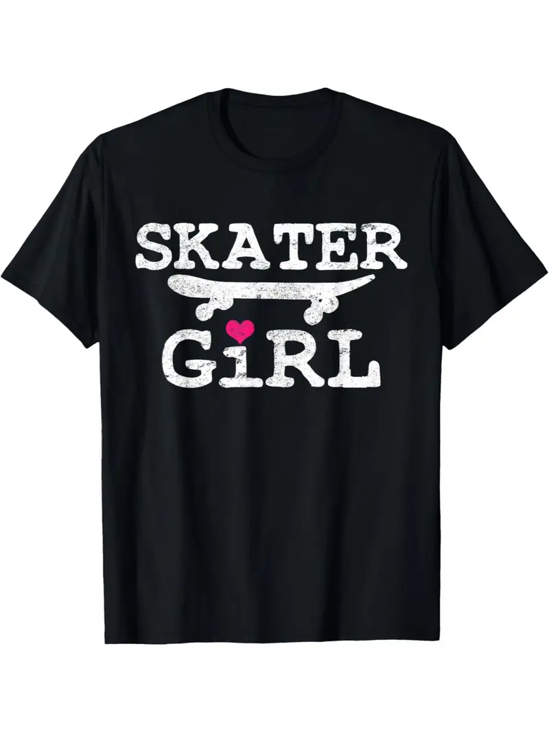 Skater Girl Graphic T-Shirt