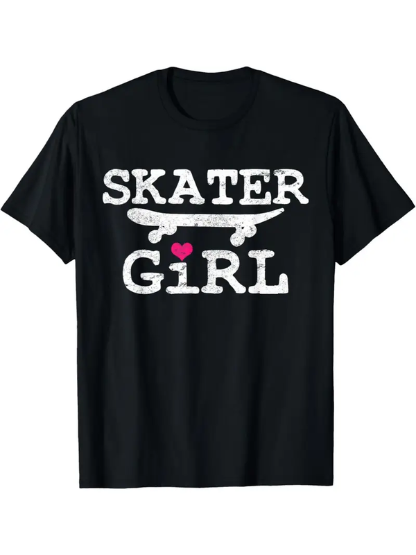 Skater Girl Graphic T-Shirt