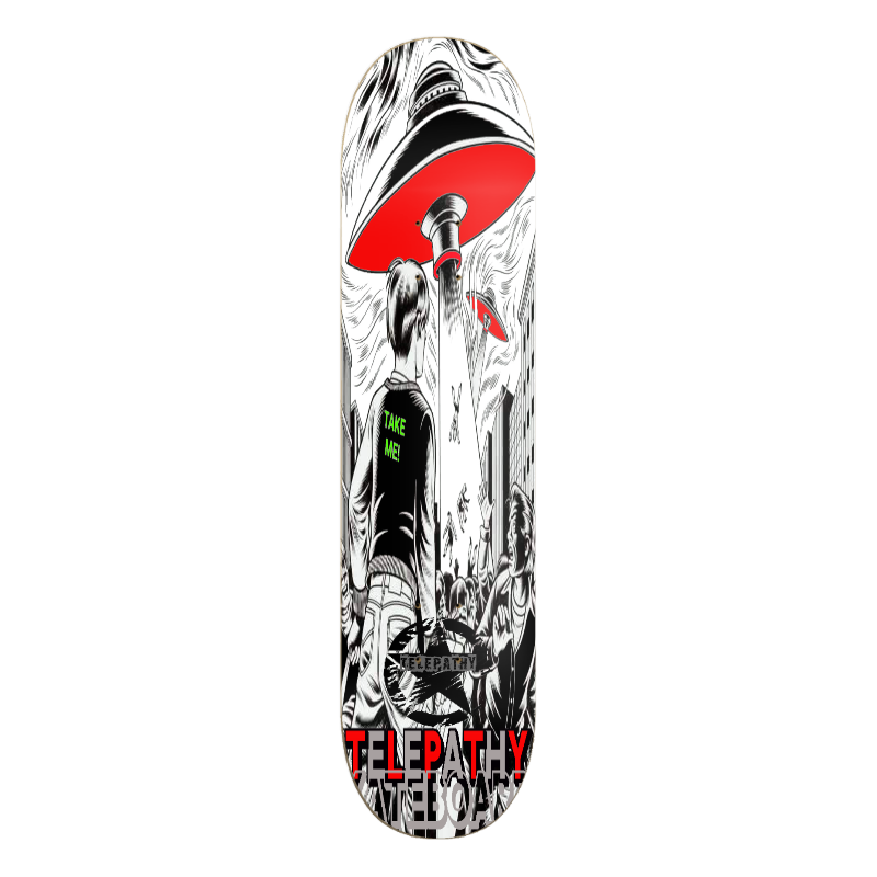 Telepathy Skateboards "Take Me" Skate Deck