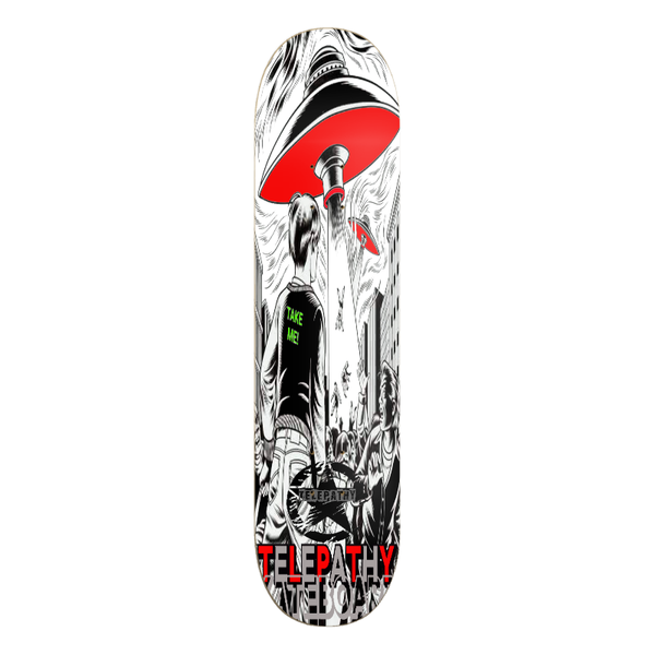 Telepathy Skateboards "Take Me" Skate Deck